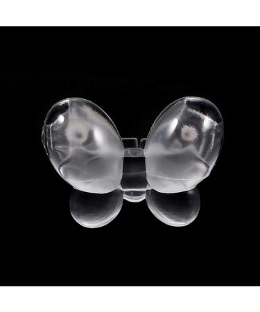 50 Pieces Clear Butterfly Nail Polish Display Stand | Acrylic Color Organizer for Nail Art - Buy Online on GoSupps.com