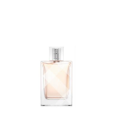 BURBERRY Brit Eau de Toilette Women's Floral Perfume With Notes of Icy Pear Sugared Almond & Vanilla Long Lasting Fragrance 1.6 Fl Oz (Pack of 1)