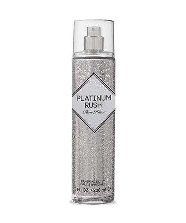 Paris Hilton Platinum Rush Body Spray for Women | Floral and Fruity Scent | Bright and Sophisticated | Long-Lasting Perfume | 8 Oz 8 Fl Oz (Pack of 1)