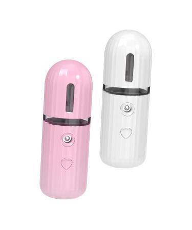 Balacoo 2pcs Moisturizing Sprayer Travel Clothes Steamer Facial Moisturizing Handy Mist Sprayer