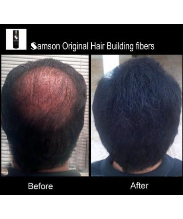 Original Samson Hair Building Fibers - Dark Brown 50g Refill | Suitable for All Brands | Boost Your Hair Volume Worldwide - Buy Online on GoSupps.com
