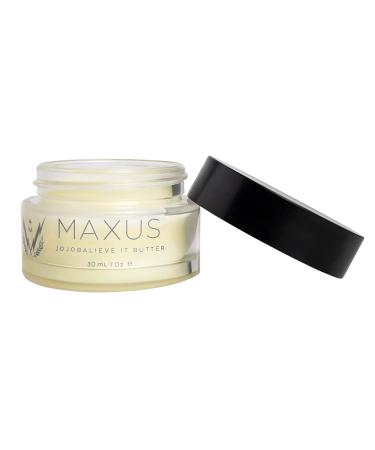 Maxus Nails Jojoba Butter Cuticle & Dry Skin Treatment - Hemp Seed Lavender Oil Vitamin E - Vegan & GMO-Free - Strengthens Nails Cuticles, Stops Splits & Cracks - 1 oz - Buy Online on GoSupps.com