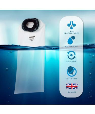 LimbO Waterproof Protector - Adult Half Leg Cast Cover (M76L) - 35-40 cm Above Knee Circumference - Over 6'0 Height - Buy Online on GoSupps.com