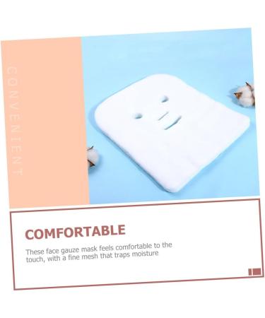 Gatuida 100 pi ces Pr -d coup Masque Visage Papier Gaufr Feuilles Faciales Jetables pour Soins Esth tiques Masque Facial L ger et Confortable Adapt Spa et Usage Domestique - Buy Online on GoSupps.com