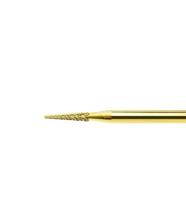 JUSTNAILS Ultra Manicure Premium Nail Bit Cutter Diamond Cuticle (Uni Gold Coarse 01)