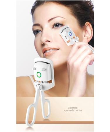 USB Rechargeable Electric Eyelash Curler with 3 Level Temp Quick Heating and Long-Lasting - Buy Online on GoSupps.com