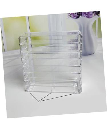  Beaupretty Beaupretty 8-piece divided cosmetic tray with lipstick compartment cosmetic storage box nail polish storage box cosmetic storage case reconcile - Buy Online on GoSupps.com