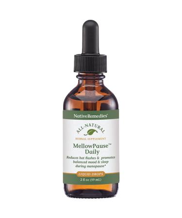 Native Remedies MellowPause - Natural Homeopathic Formula Helps Reduce Hot Flashes Mood Swings Sleeplessness and Night Sweats Mellowpause Daily 1pk - Buy Online on GoSupps.com