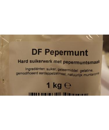 Fortuin DF-Pepermunt Pastilles 1000g Bag - Authentic English Peppermint Candy for International Shipping - Buy Online on GoSupps.com