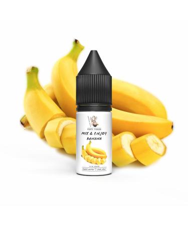 POPY Trade Mix & Enjoy Banana High Dosage Flavor 10ml Easy High Efficiency Mix for Nebulizer Fog Machines Diffuser Food Beverage DIY Projects etc.