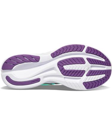 Saucony Women's Ride 15 Running Shoe 8.5 - Cool Mint/Acid | Lightweight and Cushioned - Buy Online on GoSupps.com