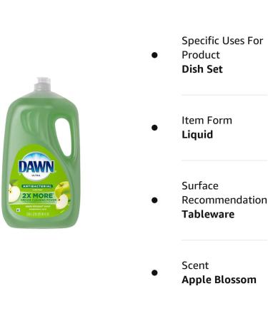 Apple Blossom Antibacterial Dish Soap - Dawn Ultra Hand Soap 90 FL OZ - Buy Online on GoSupps.com
