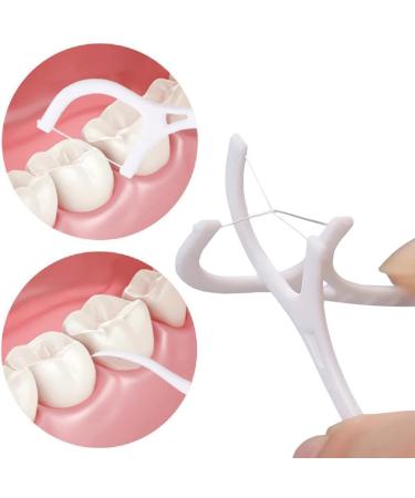 Bodya 2-in-1 Dental Floss Sticks & Interdental Brushes - 100 Count - Effective Tooth Cleaning & Oral Health Tool - Buy Online on GoSupps.com