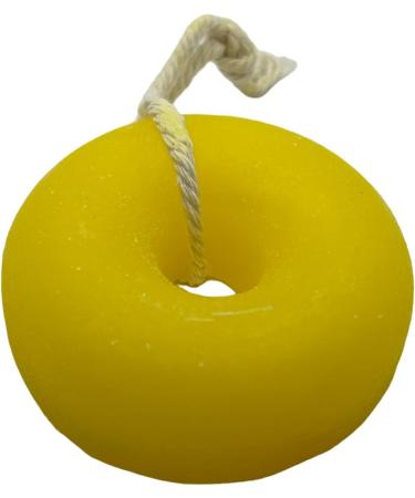  HOSTENATURA Solid shampoo for oily hair in a donut shape | Handmade eco-friendly and natural | Lemon and sage | 80 g | HOSTENATURA - Buy Online on GoSupps.com