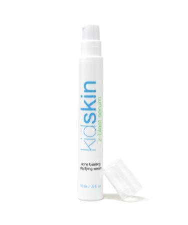 Kidskin - Z-Blast Serum for Face Acne Skin Care for Kids Pre-Teen and Teen Skin Ages 9-17 Vegan-and-Cruelty-Free Acne Prone Skin Care .5 fl oz