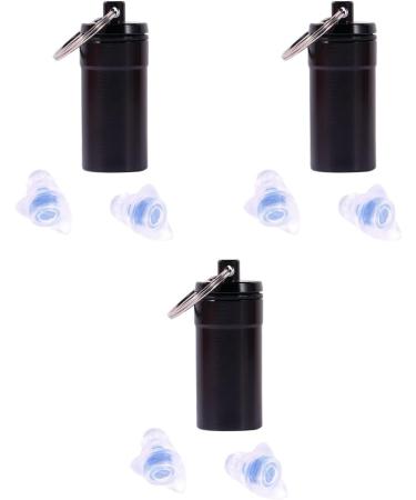 BESPORTBLE High Fidelity Ear Plugs - 3 Pairs Noise Reduction Earbuds for Concerts & Sleeping | Corded Earplugs for Adults & Kids - Buy Online on GoSupps.com