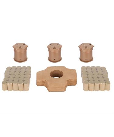 Natudeco Moxibustion Box Moxa Roll Portable Home Body Acupuncture Moxa Box Stick Moxibustion Tank Vertical Treatment for Home