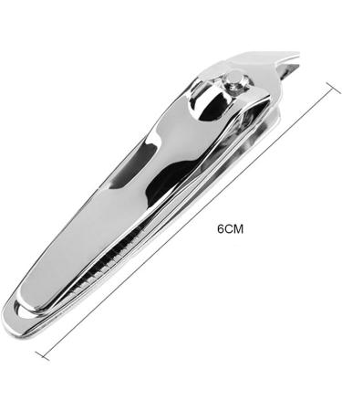 OUSIKA Nail Clippers Carbon Steel Nail Clipper Cutter Professional Slant Tip Tweezer Toe Nail Scissors Callus Cuticle Knife Nail Art Tools Nails - Buy Online on GoSupps.com
