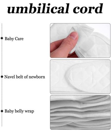 Healeved 8 Pcs Baby Belly Button Band - Infant Umbilical Cord Belt for Hernia Care and Navel Truss - Cotton Belly Binder for Newborn - 0-12 Months - Buy Online on GoSupps.com
