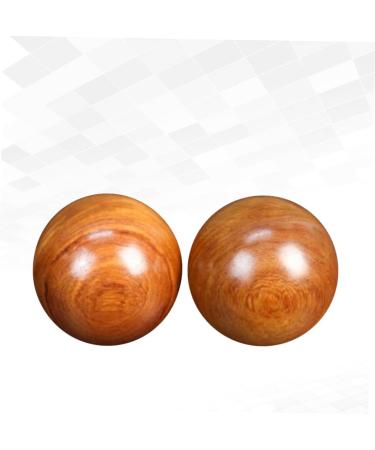 Buy Homsfou 2-St Balls Massage Ball - Natural Texture Deep Foot Massager & Training Ball - Ideal for Fitness & Gym Bamboo Scroll Wheel - Buy Online on GoSupps.com