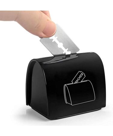 Portable Razor Blade Disposal Case - Sealed Design for Safe Storage & Disposal | International Shipping Available - Buy Online on GoSupps.com