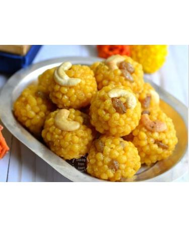 Rakhi Diwali Special (Boondi Laddu 2kg) Gift Hamper for Brother Sister Delicious Indian Traditional Sweets Best Gift For All Occasions Tasty Treat For Family & Friends Sold By Kidzbuzz - Buy Online on GoSupps.com