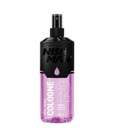 nishman After Shave Series (400ml 02 Storm) 14.11 Ounce (Pack of 1) 02 Storm