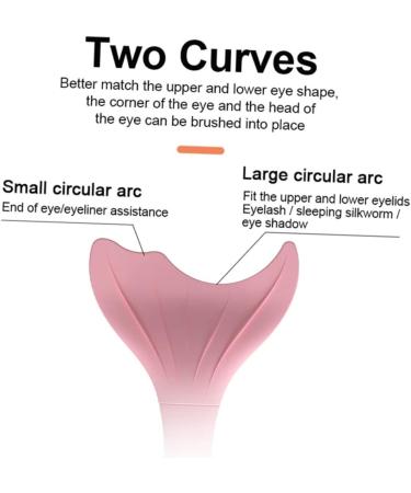 Housoutil 3pcs Eyeliner Auxiliary Artifact Eyeshadow Lash Supplies Tool Eyeliner Drawing Aid Miss Makeup Stand 15X4.5CMx3pcs Pinkx3pcs - Buy Online on GoSupps.com