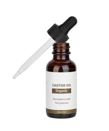 Organic Castor Oil for Eyelash & Beard Growth | Natural Essential Oil for Hair Nails & Skin - Buy Online on GoSupps.com