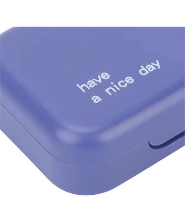 Waterproof Contact Lens Storage Container Case - Complete Accessories for Storing Contact Lenses (Dark Purple) | International Shipping Available - Buy Online on GoSupps.com