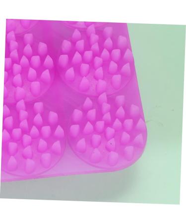 GLEAVI 2pcs Cleaning Brush Set - Hair Massage & Shampoo Brush Massager Scrubber in Purple | International Shipping Available - Buy Online on GoSupps.com
