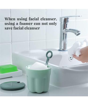 dijiusidy Plastic Face Wash Foam Maker Bubble Making Cup Portable Facial Washing Foamer Household Travel Skin Care Bathroom - Buy Online on GoSupps.com