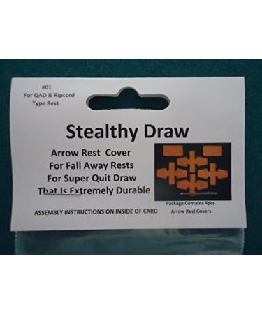 Stealthy Draw Arrow Rest Cover for QAD and Ripcord - Pack of 4 - Made in the USA - Buy Online on GoSupps.com