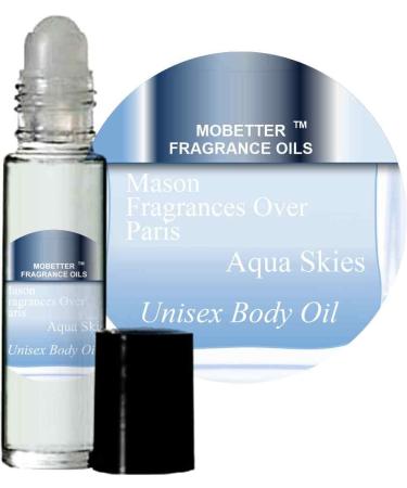MOBETTER FRAGRANCE OILS Mason Fragrance Over Paris Aqua Sky Perfume Body Oil Unisex