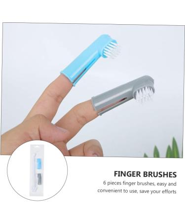 Beavorty 9 pcs Tooth Teeth and Brush Plastic Cat Professional Double-head Finger Tools 1 count (Pack of 1) Assorted Colorx3pcs - Buy Online on GoSupps.com