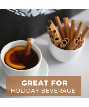 Cassia Cinnamon Sticks 4 - 8 oz | Strong Aroma for Crafting, Baking, Cooking & Beverages | Natural, Non-GMO, Vegan, Gluten-Free - Buy Online on GoSupps.com