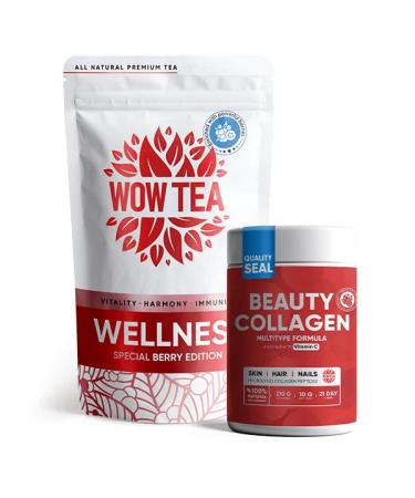 WOW TEA: Berry Wellness + collag ne