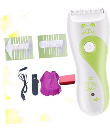 Lurrose Automatic Electric Hair Clippers for Kids - USB Charging Trimmer Kit for Infants - Silent Operation, Assorted Colors - 13.7x4.7cm - Buy Online on GoSupps.com