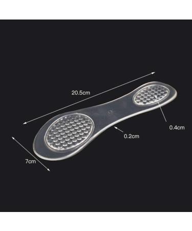 Buy BESTOYARD Women s Transparent Gel Insoles - Non-Slip Heel Protector & Arch Support for High Heels | Breathable & Self-Adhesive - Buy Online on GoSupps.com