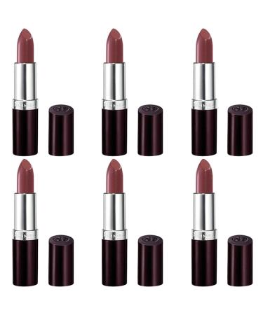 (6 Pack) RIMMEL LONDON Lasting Finish Intense Wear Lipstick Coffee Shimmer
