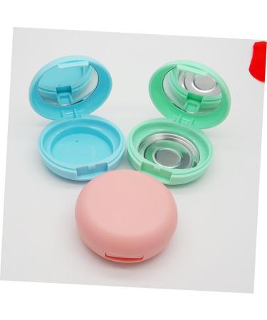 POPETPOP 1 Set 2pcs Loose Powder Container Empty Loose Powder Case Powder Puff Highlight Tool Jar 6.1x6.1cm Blue - Buy Online on GoSupps.com