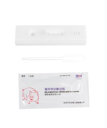 minkissy 6 pcs Early Pregnancy Cow Pregnancy Test Paper Plastic Bands Livestock Pregnancy Diagnosis Tester Pregnancy Test Strip for Pig Pregnancy Test Paper Tool The Cow Whitex3pcs 1 count (Pack of 1)