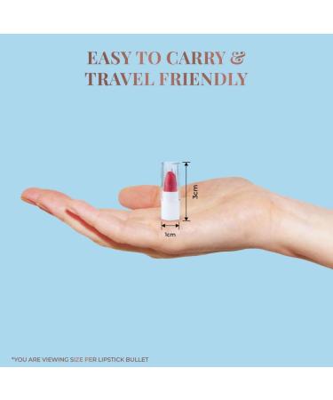 Buy Jus.t Herb Ayurvedic Creamy Matte Lipstick Kit - 16 Hydrating Shades for All Indian Skin Tones - Perfect Mini Lipsticks for Women - International Shipping Available - Buy Online on GoSupps.com