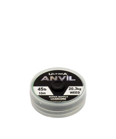 Ultima Anvil Smooth Lead Core 10m Spool Weed Green 45.0lb/20.3kg