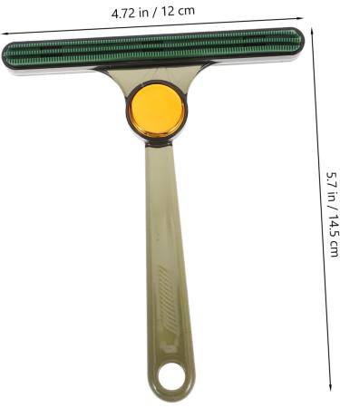 Scraper Lint Remover | Effective Sweater Pilling & Fuzz Removal Tool | Reusable Fabric Shaving Brush (Green 14.5x12x1.8cm) - Shop Internationally - Buy Online on GoSupps.com