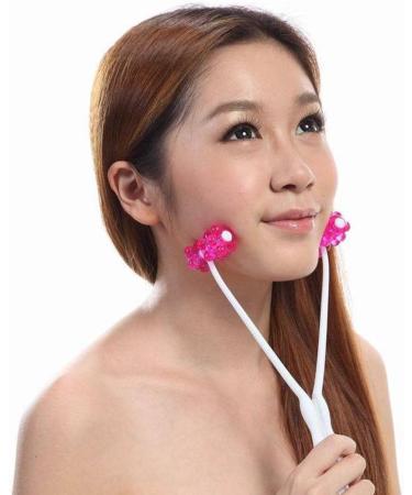 Amagogo 6x Flexible V Beauty Massager - Open Roller for Neck & Chin Slimming | International Shipping - Buy Online on GoSupps.com