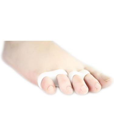 Buy Sgirl Little Toe Soft Silicone Orthotics - 2 Holes Bunion Tail Toe Straightener | Comfort & Support for All Feet - Buy Online on GoSupps.com