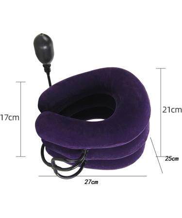 harayaa Adjustable Neck Support for Relief And Relaxation violet - Buy Online on GoSupps.com