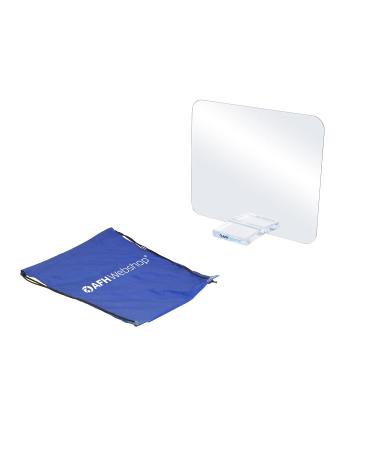 AFH-Webshop T-Spiegel Premium | Small | 29.5 cm x 24 cm | Base: transparent | without picture cards | including carrying bag