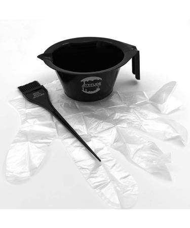 Attitude Hair Dye Starter Set - Must-Have Brush Bowl & Gloves - Bold Black Color for Stunning Hair Transformations | Shop Internationally - Buy Online on GoSupps.com